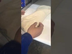 4KW listrik diatur mesin lembaran adonan ketebalan disesuaikan