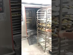 460*720mm Tray Szie 380v Rotary Gas Oven Untuk Peralatan industri toko roti