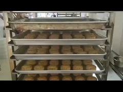 2.0KW PLC Panel H1290mm Otomatis Maamoul Mesin Biscuit Forming Machine