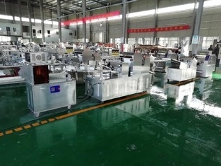 Manto Membentuk Lini Produksi Roti Otomatis Elektrik Dengan Cutter 380V