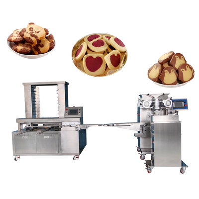 60-120 Piece Per Minute Kapasitas Otomatis Mesin Membuat Cookie Kartun