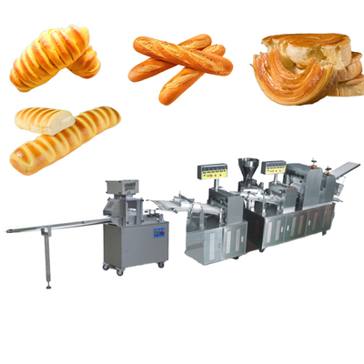 50-200Pcs Kapasitas Otomatis tangan-Shredded Roti Produksi Line Mesin Membuat