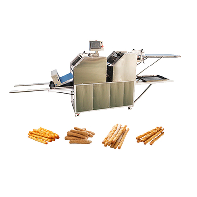 Grissini Teas Stick Maker / Brezel Bread Stick Forming Machine Untuk Tanaman Pangan