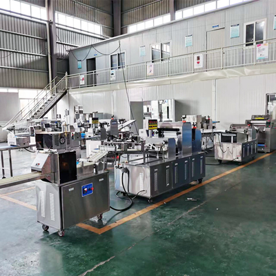 Garis Produksi Tali Panggang Bangladesh Dengan Mesin Pembentuk Roti