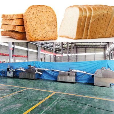 Bangladesh Dry Toast Ropes Forming Machine Line Produksi Untuk Rusk Toast