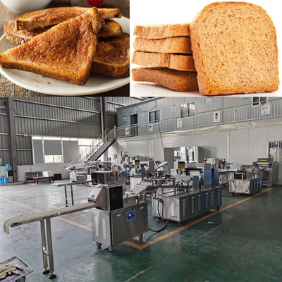 Mesin Rolling Dan Forming Roti Bakar Bangladesh Untuk Roti Bakar Kering Zwieback
