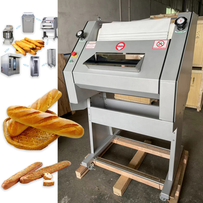 Mudah Digunakan Bakery Roll 50g sampai 1250g French Baguette Moulder Machine