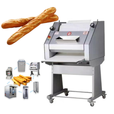 Otomatis 380V Industri Baja tahan karat Perancis Roti Baguette Moulder