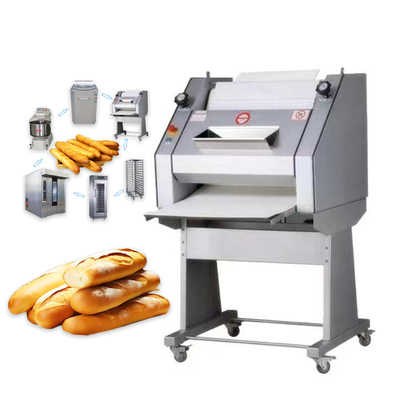 Mesin Rolling Forming Roti Toaster Panjang French Tepung Baguette Moulder