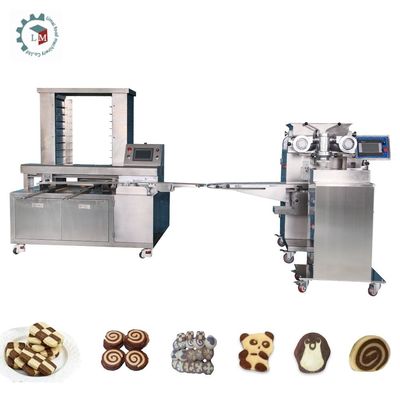 Lini Produksi Cookie Multifungsi Kontroler PLC