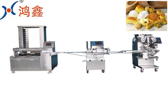 3KW Lini Produksi Kue Bulan Maamoul Otomatis