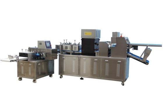 CE 380V 3Ph 4100 * 2100mm Mesin Pembentuk Bagel Otomatis
