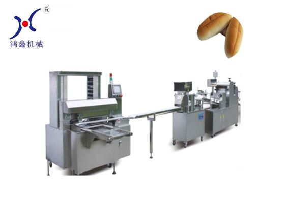 700KG Lini Produksi Roti Bulat SS Dipoles
