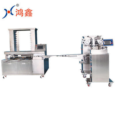 Panel PLC 2.0KW H1290mm Mesin Kue Otomatis Mesin Pembentuk Biskuit